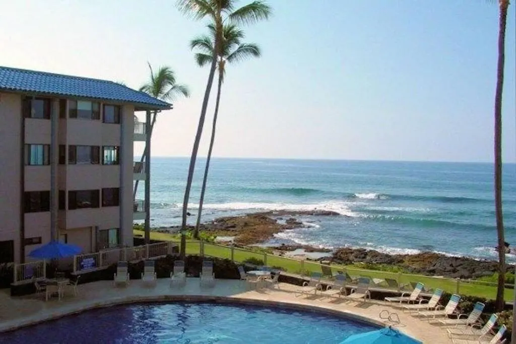 Ocean View Condo, Stunning Views! - Kona Reef E-22 By Casago Kona 카일루아 코나
